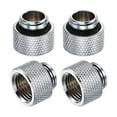 thumbnail image 6 of Male to Female Extender Fitting G1/4 x 10mm for Computer Water Cooling System Silver 4pcs, 6 of 6