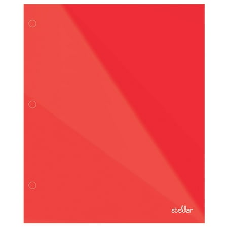 UPC: 0735854741334 | Office Depot® Brand Stellar Laminated 2-Pocket Paper Folder  Letter Size  Red