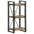 thumbnail image 1 of vidaXL 3-Tier Bookcase 40x30x80 cm Solid Reclaimed Wood, 1 of 5