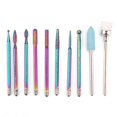 thumbnail image 3 of 10 Uds Kit de brocas eléctricas para uñas manicura pedicura máquina pulidora de uñas accesorios de repuestos, 3 of 5