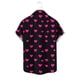 thumbnail image 5 of TaTaai Men's Valentine's Day Print Shirt, Short Sleeve Button Down Casual Blouse, Romantic Gift Top Gift, 5 of 5