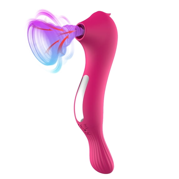 2 in1 Sucking Vibrator for Women, G-Spot & Clitoris Stimulator with 10 Sucking Vibrator Modes Clit Vibrator Sex Toys for Women