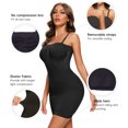 thumbnail image 5 of MANIFIQUE 2 Packs Women's Strapless Shapewear Full Slip for Under Dresses Tummy Control Slips Seamless Body Shaper, 5 of 7