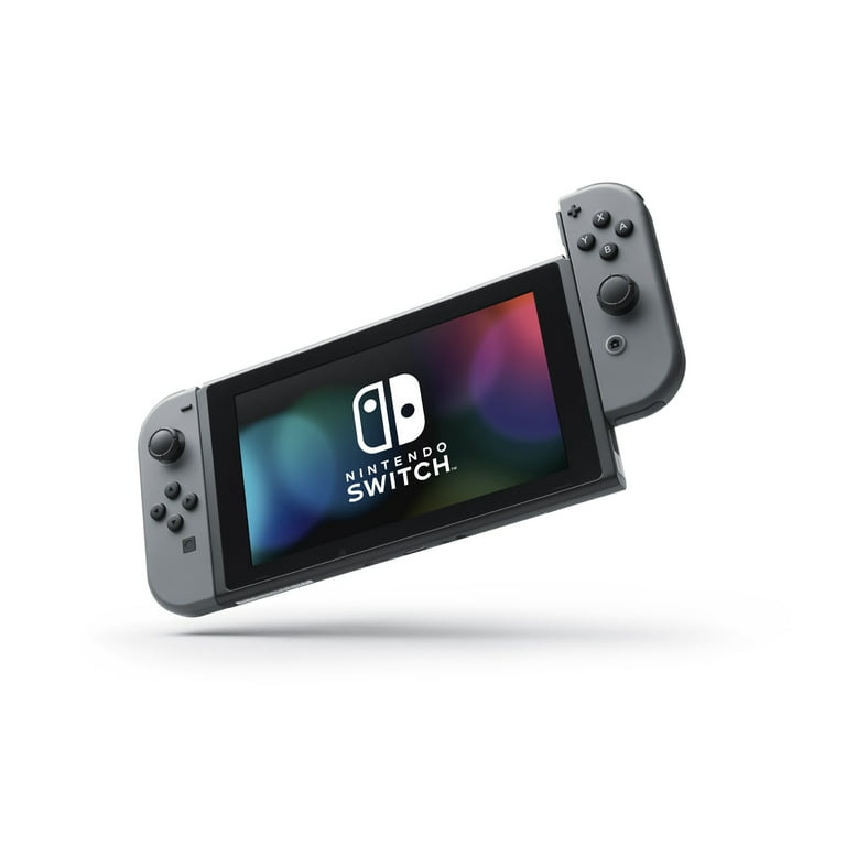 Nintendo Switch Console with Gray Joy-Con Walmart.com