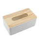 thumbnail image 3 of Soporte De La Caja De Tejido De Tapa De Pino, Organizador Extraíble Para La Oficina De Automóviles En Casa, 3 of 7