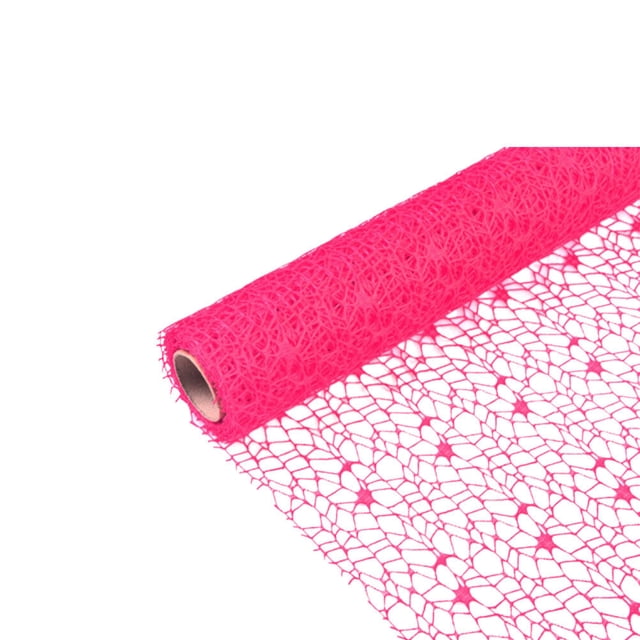 Miangastore 1 Set Gauze Material for Sewing School Project and Performance Props in Rosy Color