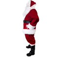 thumbnail image 3 of Set de 11 piezas de Santa Suit Togake Deluxe Classic Velvet para hombre, 3 of 7