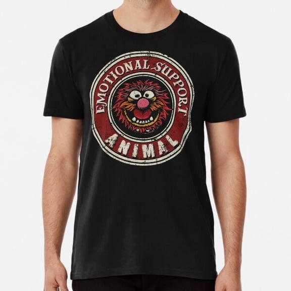 Emotional Support Animal T-Shirt S-3XL Best T-Shirt