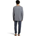 thumbnail image 2 of Hanes Men's 1901 Henley and Jogger Pant Lounge Set, 2 of 4