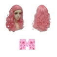 thumbnail image 6 of Girls Bridget Costume with Wig and Gloves Halloween Birthday Pink Dress up, 3-10Y, 6 of 7