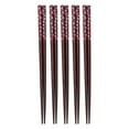 thumbnail image 1 of Kitchen Chopsticks,5 Pair Chopsticks Reusable Chopsticks Set Kitchen Tableware Streamlined Design, 1 of 14