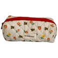 thumbnail image 1 of MesaSe  Cosmetic Bag Cartoon Large Capacity Foldable Zipper Design Space-saving Storage Portable Bear Flower Print Toiletry Pouch Travel Handbag Daily Use, 1 of 10