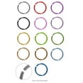 thumbnail image 1 of Anodized Titanium Nose Hoop Rings 18ga 5/16, 1 of 4