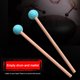 thumbnail image 3 of 2 uds de lengua mazo de tambor xilófono Marimba baqueta instrumento Likrtyny de percusión Musical para niños y adultos, 3 of 9