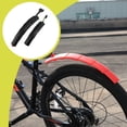 thumbnail image 4 of Eigraketly Guardabarros trasero de plástico anticolisión para bicicleta, Kits de reparación de luz trasera telescópica Flexible, piezas de Ciclismo Negro con luz, 4 of 6
