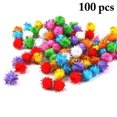 thumbnail image 1 of 100PCS Christmas Parrot Toy Cute Pom Pom Bird Toy Pet Toy for Squirrel Hamster, 1 of 3