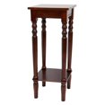 thumbnail image 2 of Oriental Furniture 28" Stand de Plante Carrée Classique en Blanc, 2 of 2