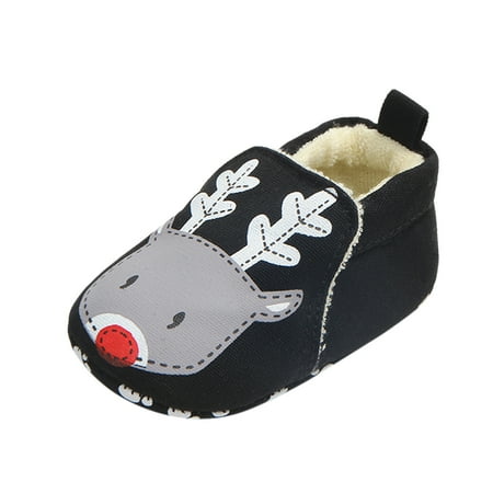 

Cute Child Floor Sneaker Animal Prewalker Plush Shoes Warm Baby Boys Shoes Toddler Girls Sneakers Baby Shoes