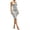 Gray, variant on Mist Azur Women Nightgown Sleepwear Full Slips Dress Sexy Sleeveless Nightshirt V Neck Adjustable Spaghetti Strap Chemise for Women