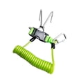 thumbnail image 4 of Correos de buceo de buceo Accesorios seguros Cordino espiral en espiral acero inoxidable Desgaste resistente a la utilidad multipropósito resistente Verde, 4 of 8