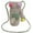 beige, variant on JennyShop Women Knitted Glove Shaped Crossbody Bag Pretty Shoulder Bag Crochet Cell Phone Bag with Mushroom Decoration