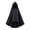 Black, variant on JOANKDMI Men Magic Wizard Cape Short Hooded Cloak with Metal Clasp Fastener for Gothic Elf Medieval Witch Role Play and Trick-or-Treat Halloween Apparel