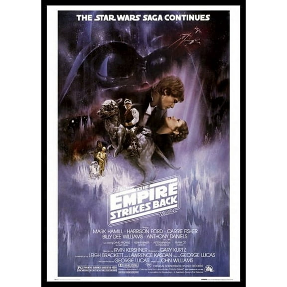 The Empire Strikes Back Star Wars Laminated & Framed Poster (24 x 36)