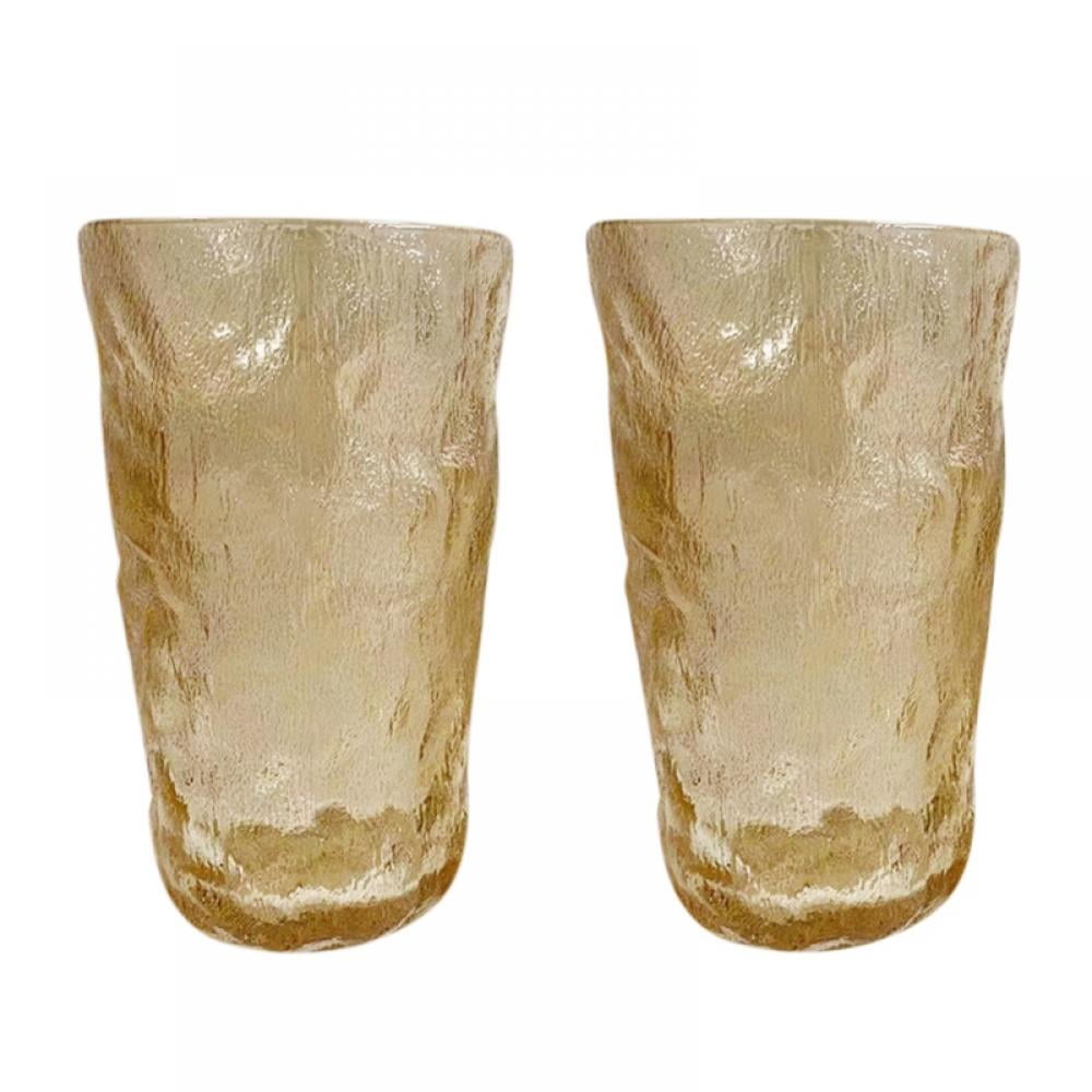 Details about   12 oz Drinking Glasses Vintage Tumblers Highball Water Clear Beer Gold Rim Set 4 