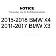 thumbnail image 2 of Kugel Ensemble de Roulement de Roulement Arrière 70-512597 pour Voiture BMW X3 X4, 2 of 11