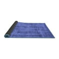 thumbnail image 2 of Ahgly Company Indoor Round Oriental Blue Industrial Area Rugs, 8' Round, 2 of 4