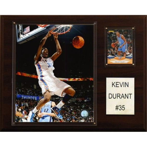 C & I Collectables 1215DURANT NBA Kevin Durant Oklahoma City Thunder Player Plaque