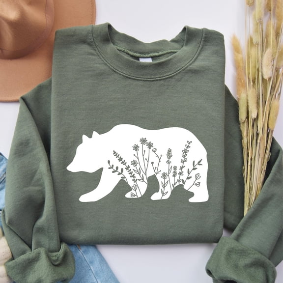 Fall Mama Sweatshirt, Cozy Winter Sweater, Soft Mama Bear Shirt, Winter For Mom. for Mom, Mother's Day, Mama Sweatshirt Tshirt All Size S-5XL