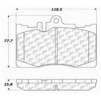 Centric Parts - Ceramic Pads