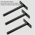 thumbnail image 4 of XWQ Heavy Duty Save Space Shelf Bracket Cold-rolled Steel T-Shape Solid Floating Wall Shelf Support for Home, 4 of 8