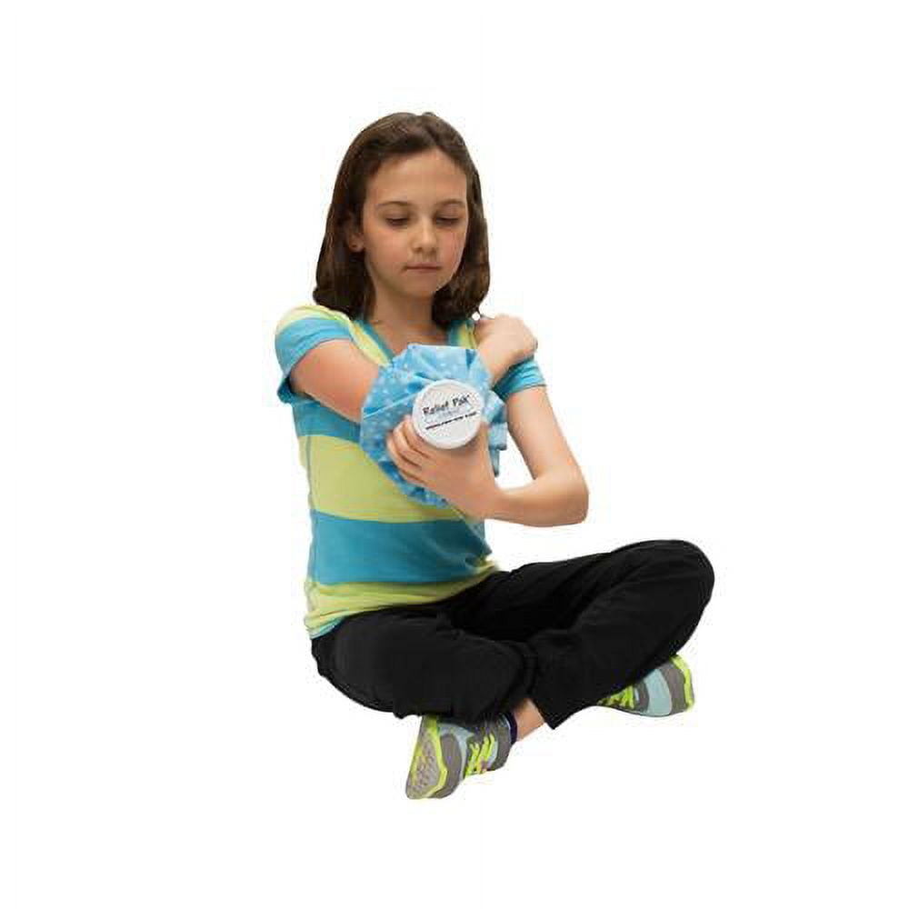 Relief Pak\xc2\xae English ice cap reusable ice bag - 6" diameter - Case of 12