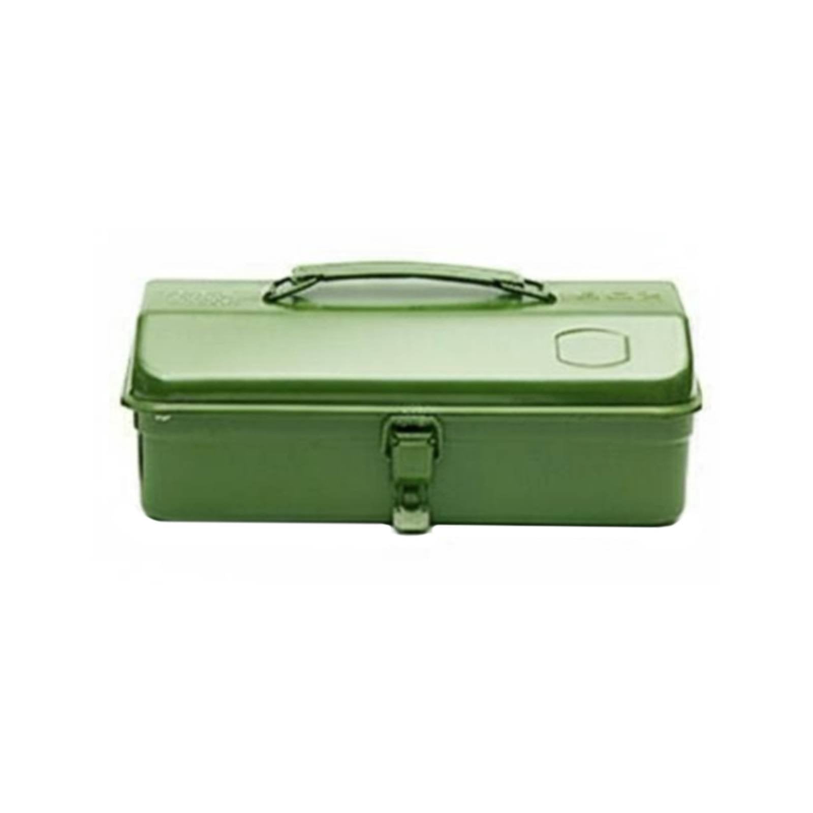 predolo Metal Toolbox Multi-Purpose Metal Tool Storage Heavy Duty Portable Tool Chest for DIY Enthusiasts, Mechanics, Car, Garage, Job Site, Army Green, 280