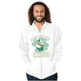 thumbnail image 5 of Popeye Kiss Me Im Irish St Paddys Day Zip Up Hoodie Men's Women's Brisco Brands M, 5 of 6