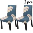 thumbnail image 2 of 2PCS Chair Cover Dust-proof Creative Stretchy Chair Slipcover Dining Chair Cover, 2 of 7