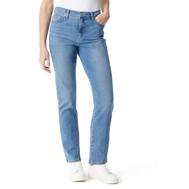 Jeans Gloria Vanderbilt Amanda Classic de tiro alto y corte tapered
