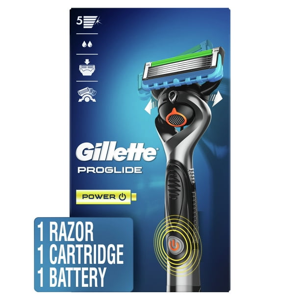Gillette ProGlide Power Men's Razor Handle and 1 Razor Blades Refill