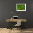 thumbnail image 3 of Simons 14x12 White Modern Wood Framed Museum Art Print Titled - Bamboo in HD I, 3 of 4