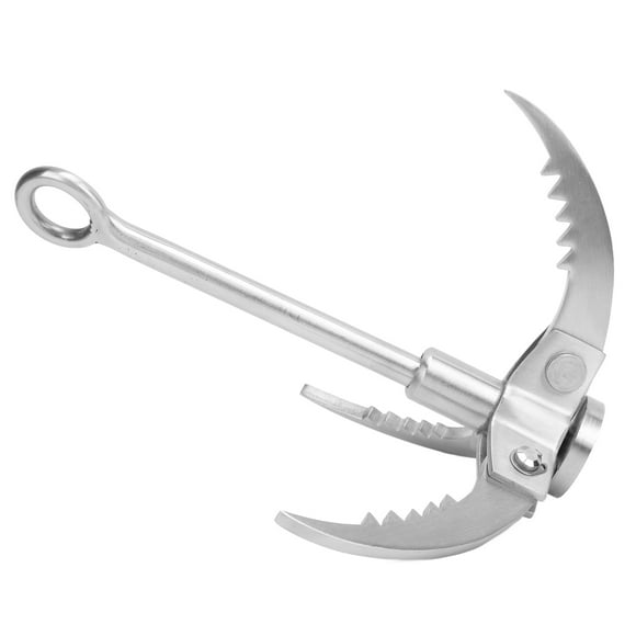 Stainless Steel Grapple Claw,Grappling Hook Durable Folding Grappling Hook Survival Folding Gravity Hooks Claws Rugged and Tough