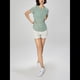 thumbnail image 5 of Camiseta Deportiva Ultraligera Transparente de Secado Rápido con Espalda Abierta para Mujer, Ideal para Yoga, Running y Otras Actividades. Verde L, 5 of 9