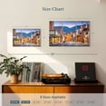 thumbnail image 3 of Elephant Stock New Mexico Wall Art - Horizontal Multi Panel Canvas - Living Room Wall Decor - Places Multi Panel - Blue And Beige Decor - 23" x 14", 3 of 4