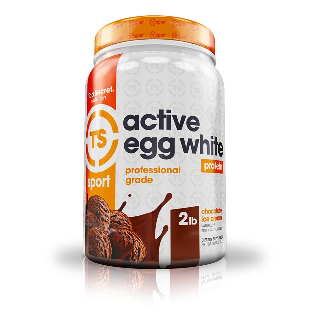 Top Secret Nutrition Active Egg White Protein (2 lbs) (Chocolate