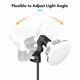 thumbnail image 5 of Kit de Luz de Video LED 150W Bulbo LED 3200K/4000K/5500K KIT DE LUZ DE FOTOGRAFIA DE TEMPERATA DE COLOR AJUSTABLE CON SOPORTE, 5 of 7