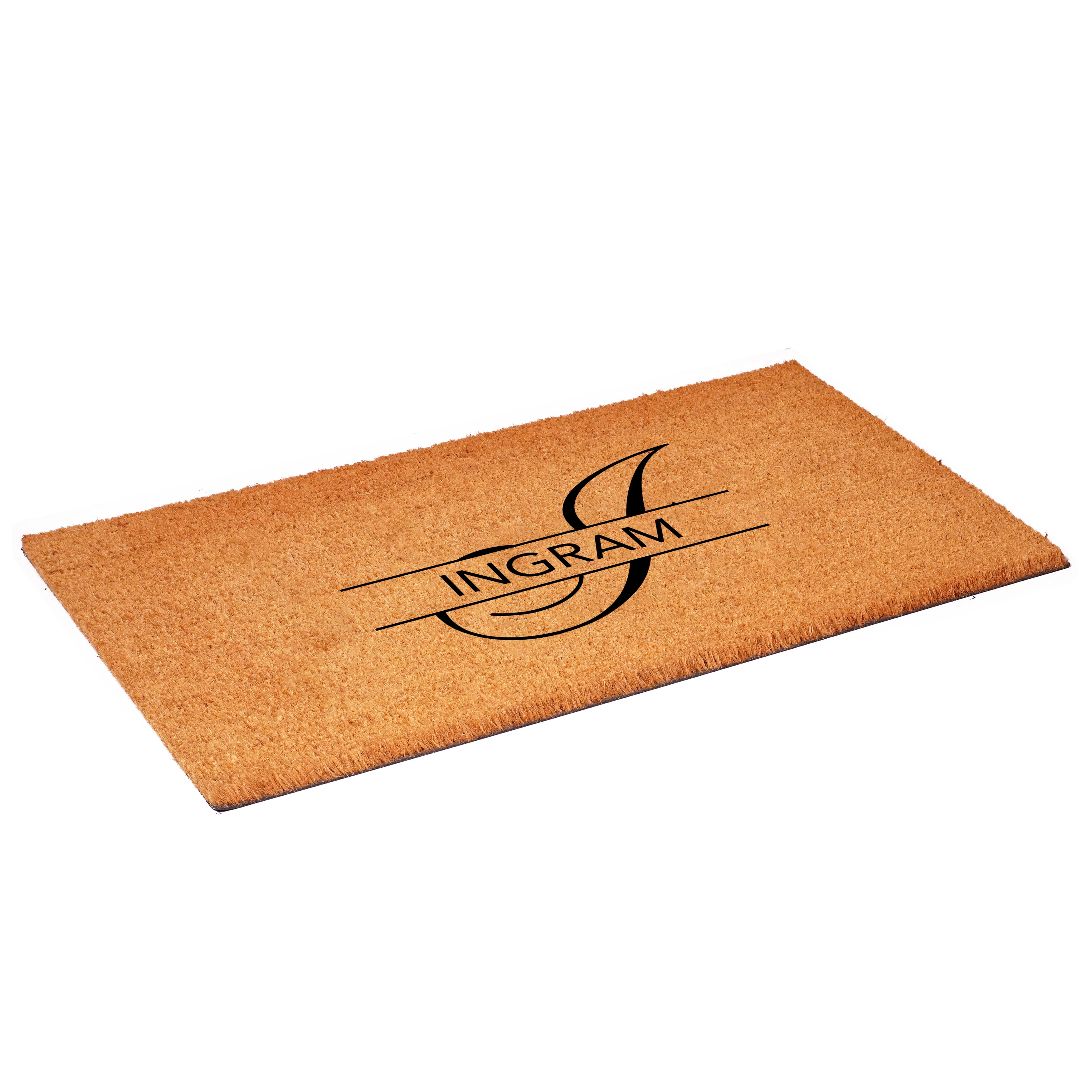 Calloway Mills 111182436 Ingram Personalized Doormat 24" x 36"