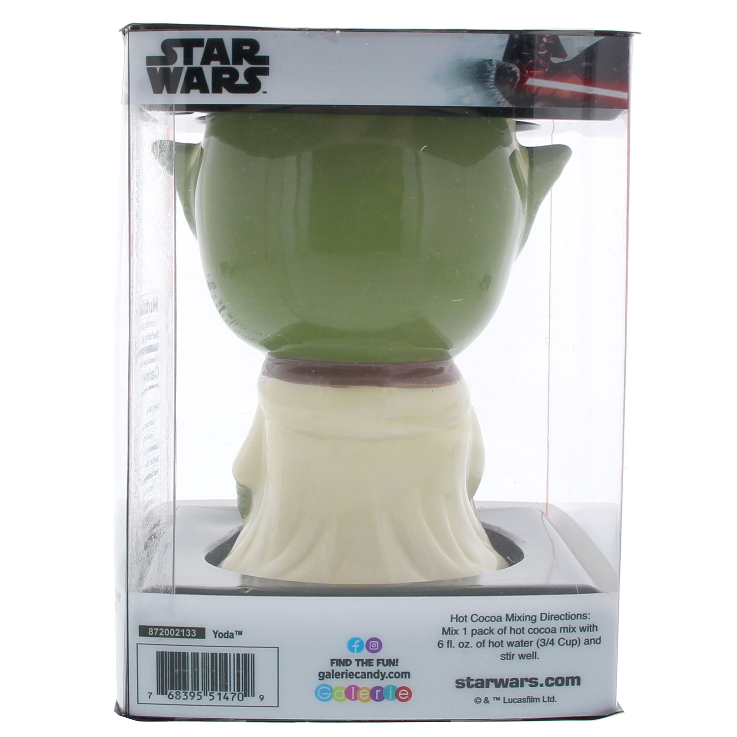 Star Wars Goblet with Hot Cocoa Mix - Grogu with Frog – Sweets and Geeks