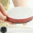 thumbnail image 3 of Hamburger Press Patty Maker with 100 Wax Papers,Burger Press,4 in 1 Non-Stick Meat Beef Veggie Hamburger Mold,Kitchen Gadgets to Make Patty for Stuffed Slider BBQ Barbecue Grilling, 3 of 9