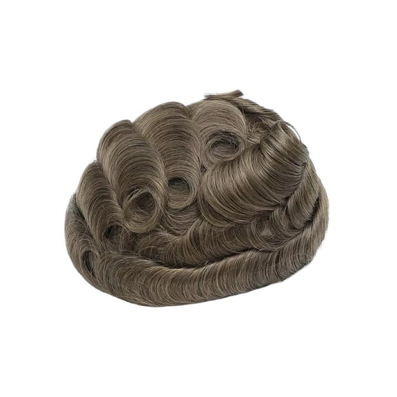 Lace Toupee for Men Human Hair Male Wig Swiss Lace Front Hair Replacement System Unit Man Wig Natural Hair